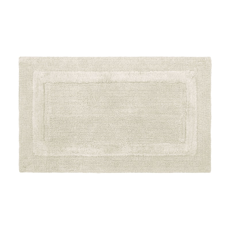 French Connection Stonewash Cotton Bath Rug