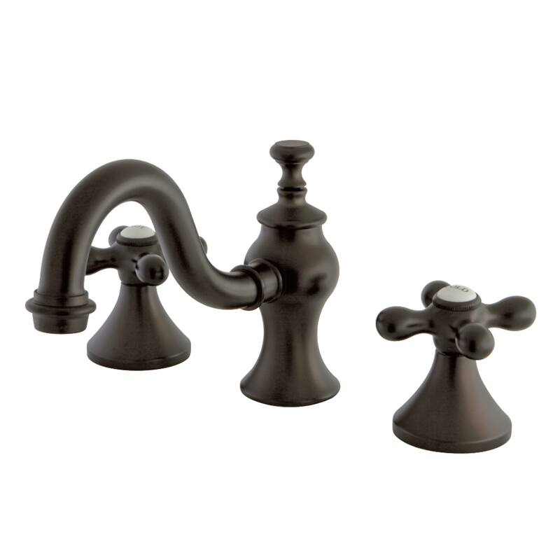 Kingston Brass Victorian Cross Widespread Bathroom Faucet