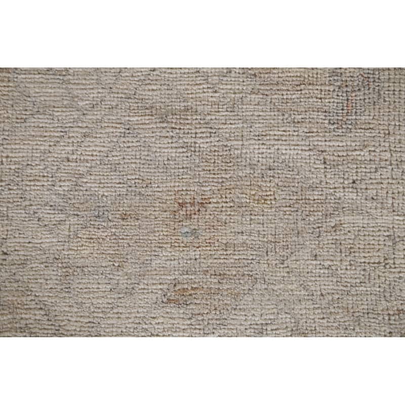 Muted Oushak Turkish Oriental Area Rug Wool Hand-knotted Foyer Carpet - 3'10" x 4'10"