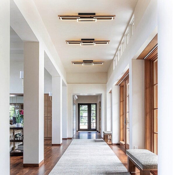 Square hallway light cheap