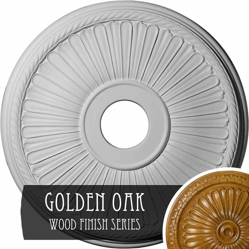20 1/8"OD x 3 7/8"ID x 1 7/8"P Berkshire Ceiling Medallion