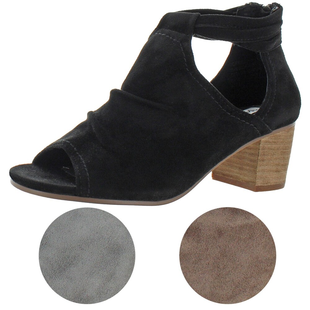 open toe bootie sandals