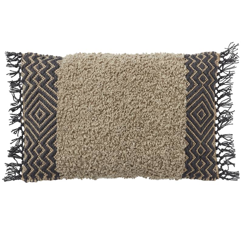 Edenfield Geometric Indoor/ Outdoor Lumbar Pillow