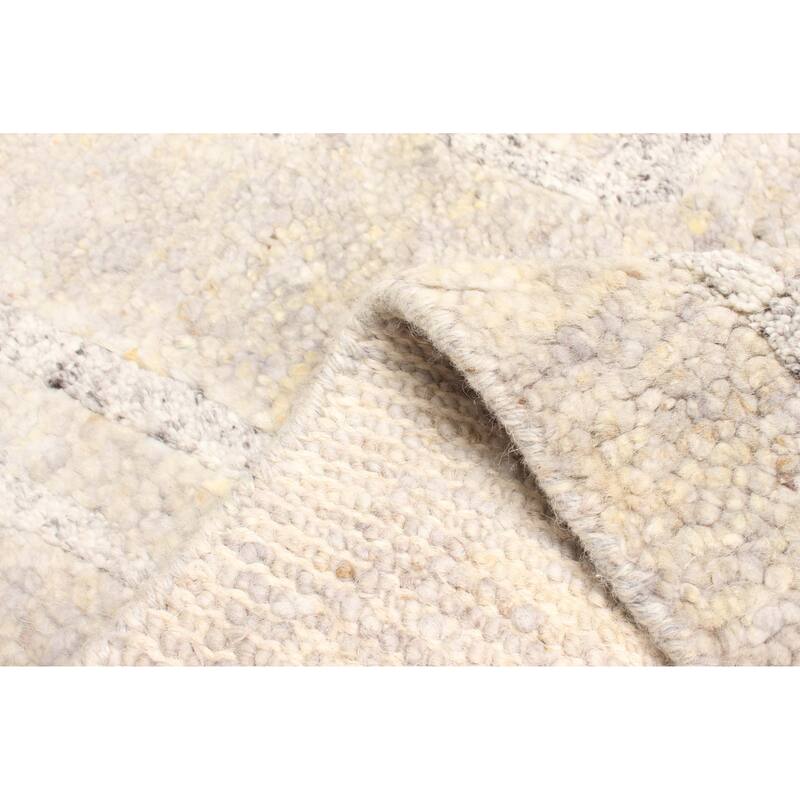 ECARPETGALLERY Hand-knotted Tangier Sage Wool Rug - 5'3 x 7'9