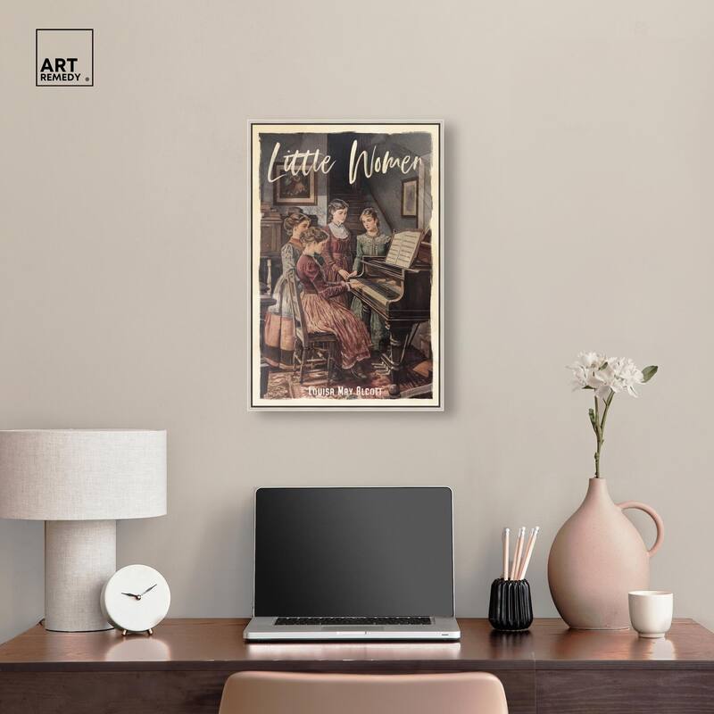 Little Women Canvas by Art Remedy