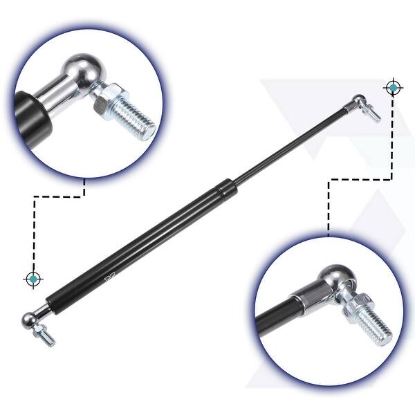 1 Set 16inch 22lbs/100N Black Lift Support Gas Struts with Ball Stud ...
