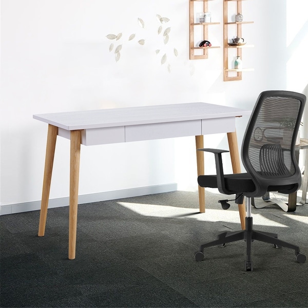 Simple desk with one drawer sale