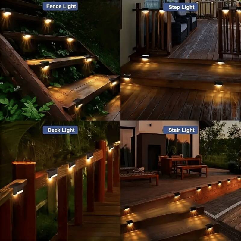 Solar Deck Lights Outdoor 16 Pack