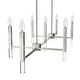 preview thumbnail 8 of 14, Hunter Sunjai Candle Chandelier - Entry, Kitchen Island, Dining Room, Living Room - Geometric, Glam, Contemporary