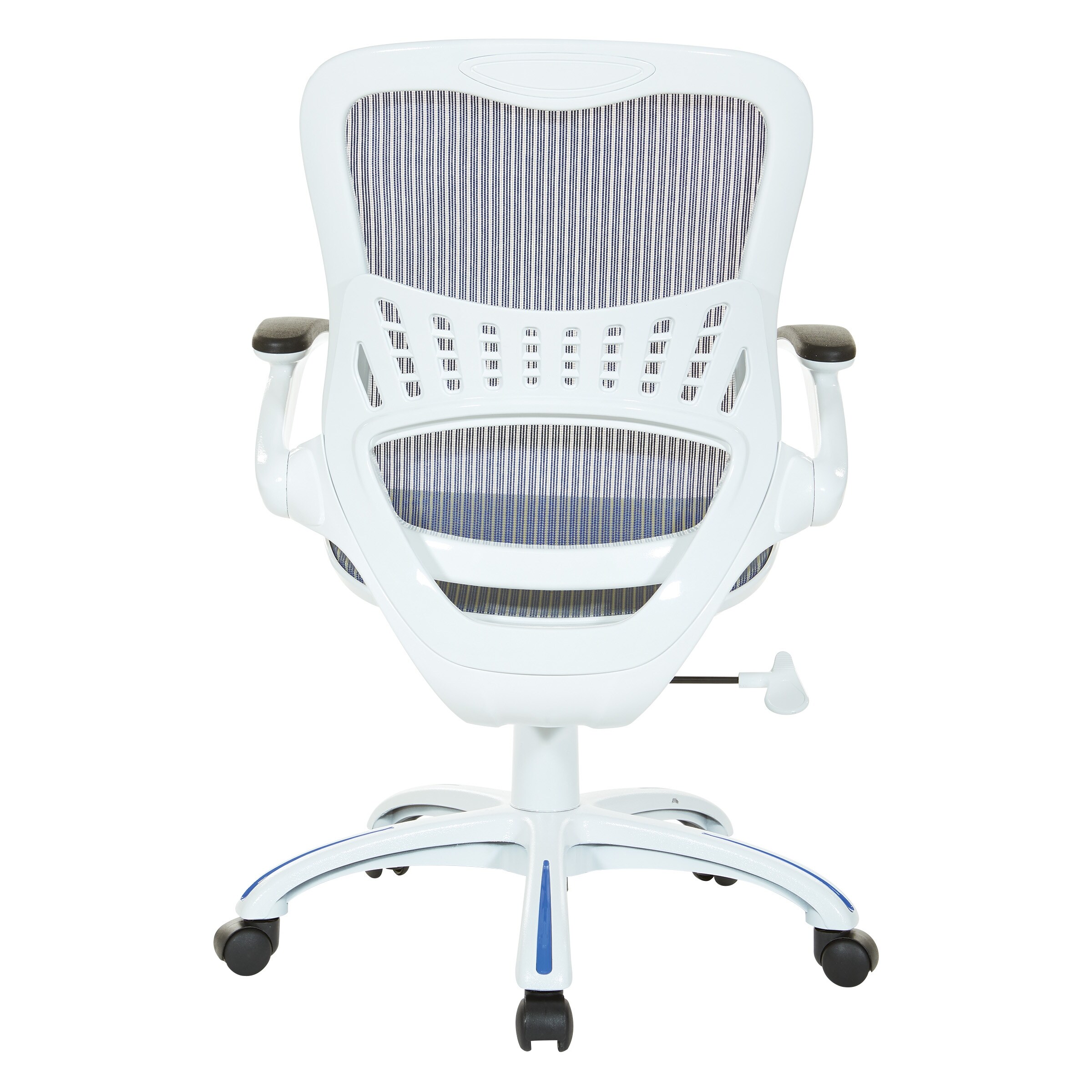 Osp riley office chair with white mesh sales seat and back