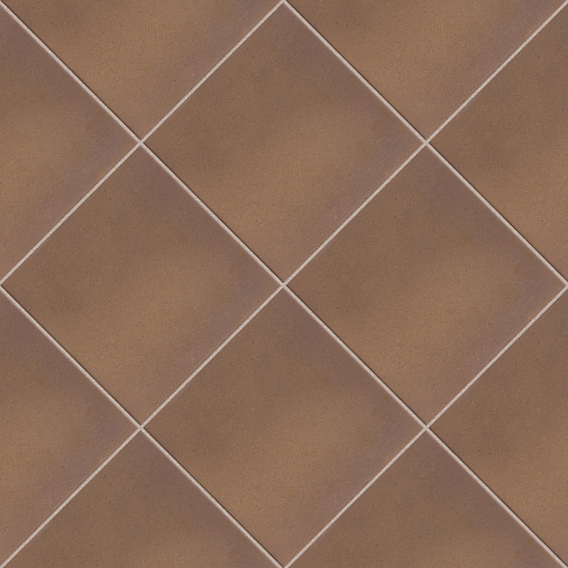 Merola Tile Quarry Flame Brown 5-7/8" x 5-7/8" Ceramic Floor and Wall Tile