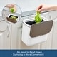 preview thumbnail 28 of 40, 1.9 Gal/2.4 Gal Kitchen Compost Bin, Small Hanging Trash Can with Stainless Steel Lid