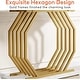 preview thumbnail 6 of 6, Modern Gold Console Table, Faux Marble Entryway Table Sofa Table, 40 Inch Modern Accent Table for Living Room