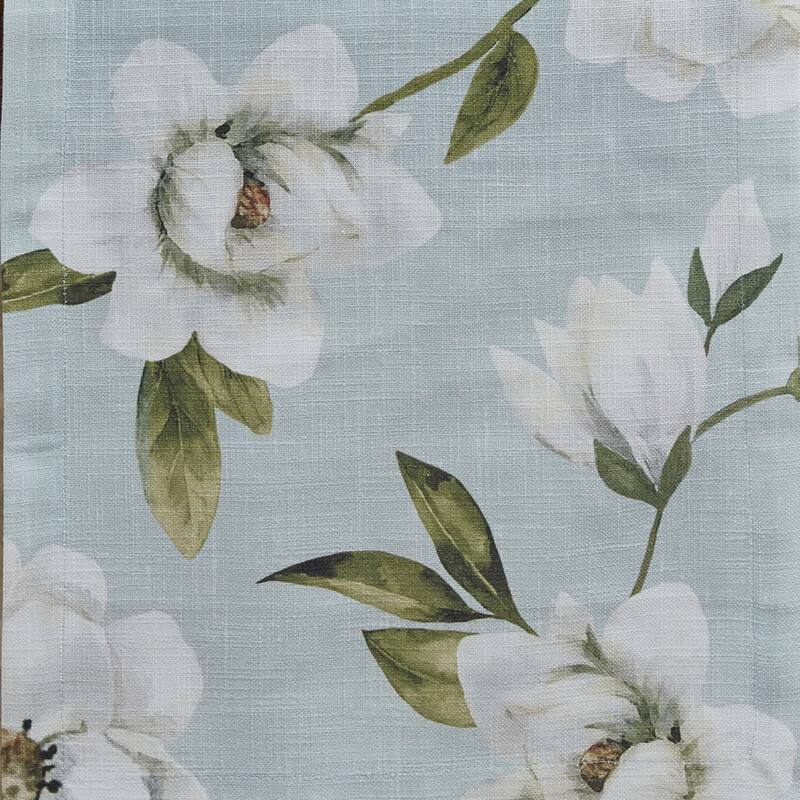 Split P Magnolia Floral Table Scarf 50''X50'' - 50" x 50"