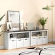 preview thumbnail 3 of 8, Kids Toy Storage Organizer with Blackboard Top-3-Drawer - 40" x 13" x 24.5"