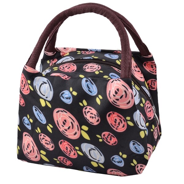 Oxford Cloth Handbag Food Pouch Bento Lunch Bag Cooler Tote Oxford Cloth Handbag Food Pouch Bento Lunch Bag Cooler Tote