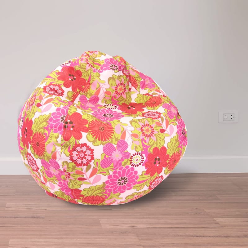 25" Round Indoor Junior Bean Bag Chair