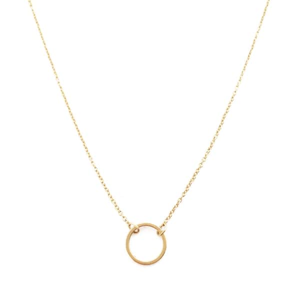 Image result for honeycat open circle necklace - Pretty Necklaces Under $100 - Everyday From A