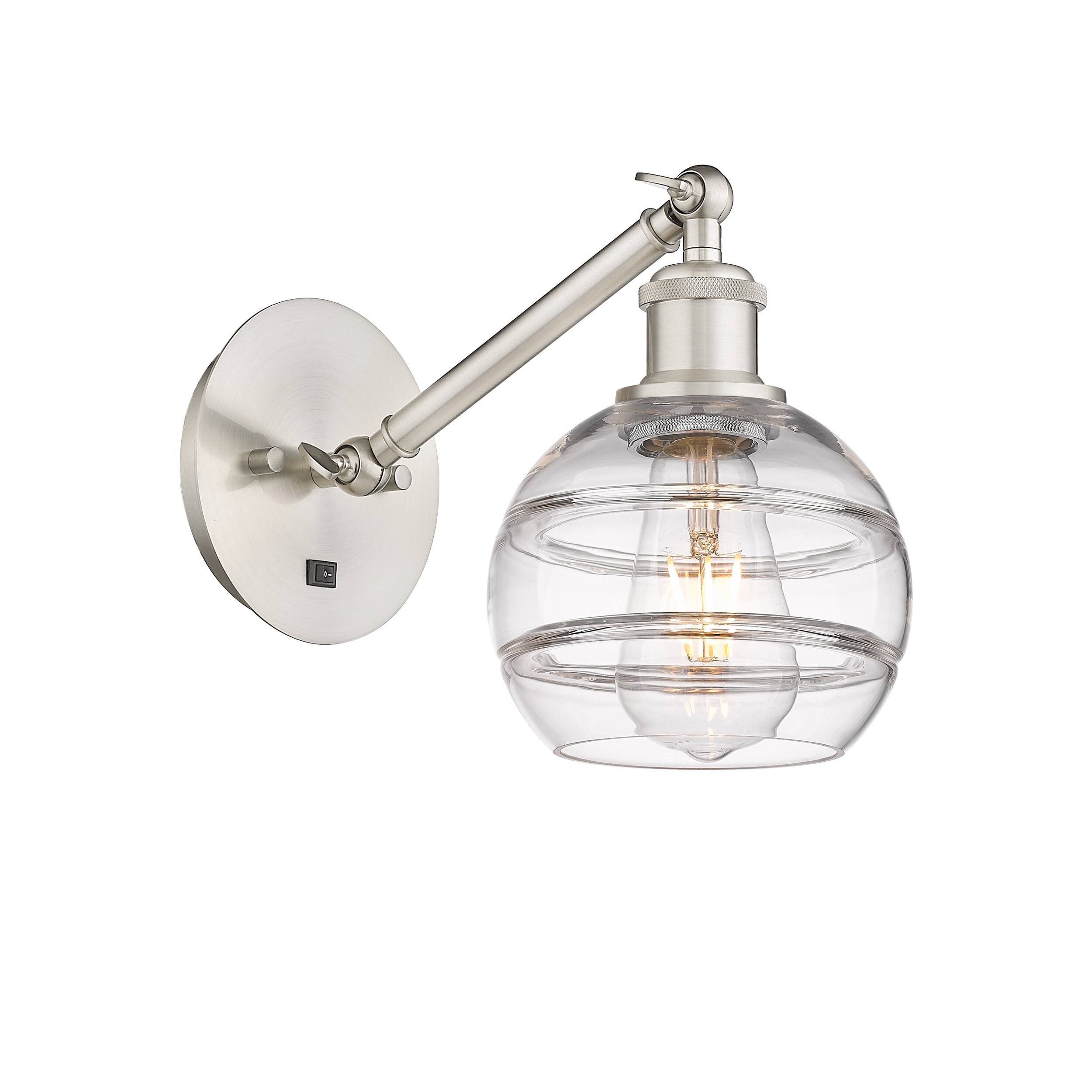 Option Clear Shade / Brushed Satin Nickel