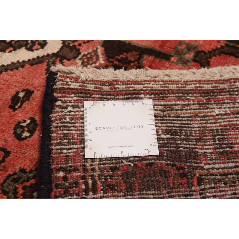 ECARPETGALLERY Hand-knotted Andelz Light Red Wool Rug - 4'3 x 6'11