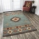 preview thumbnail 2 of 19, Alora Decor Ryder Southwestern Hand-tufted Wool Rug