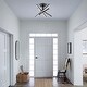 preview thumbnail 5 of 20, Modern Metal Linear Sputnik LED 15.6" Strip Light Semi-Flush Mount