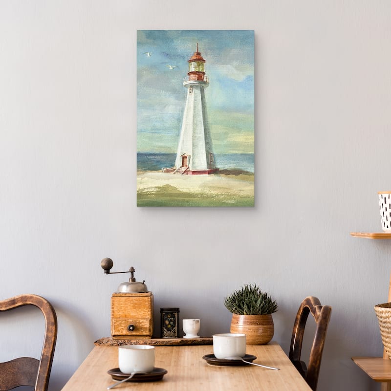 Lighthouse III by Danhui Nai Canvas Art Print