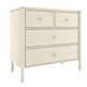 preview thumbnail 29 of 32, Max & Lily Jenny Lind 4-drawer Wood Nightstand Dresser