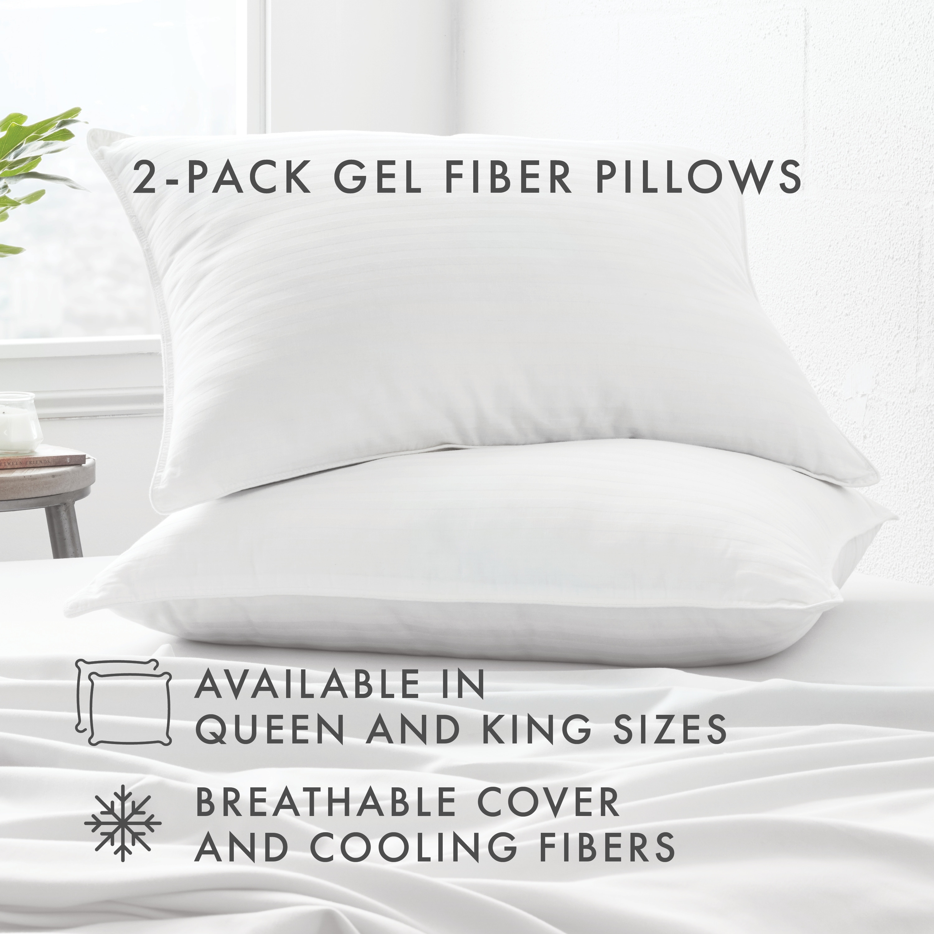 Gel fiber pillow review online