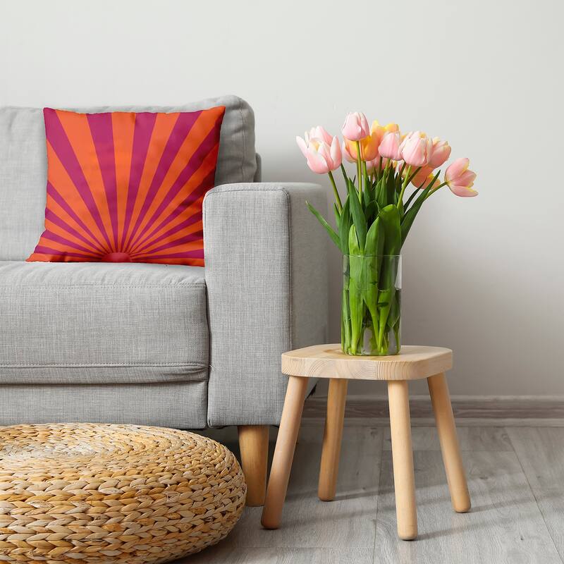 Sunset Decorative Throw Pillow