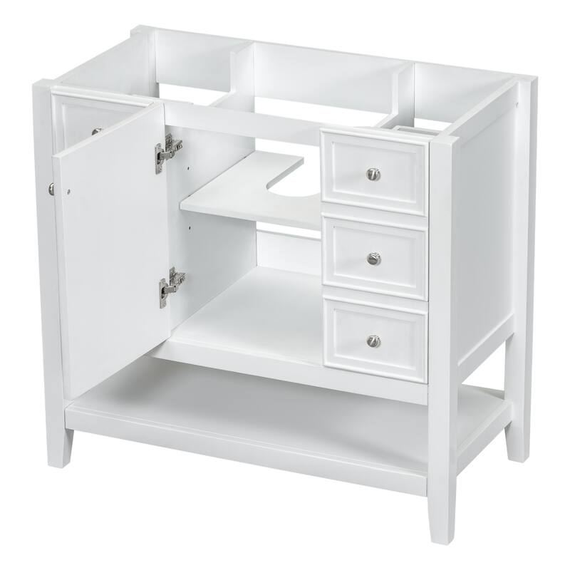 36" Bathroom Vanity without Sink