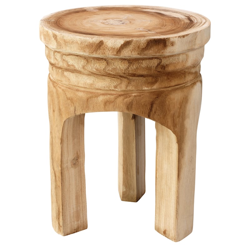 Jamie Young Mesa Wood Side Table