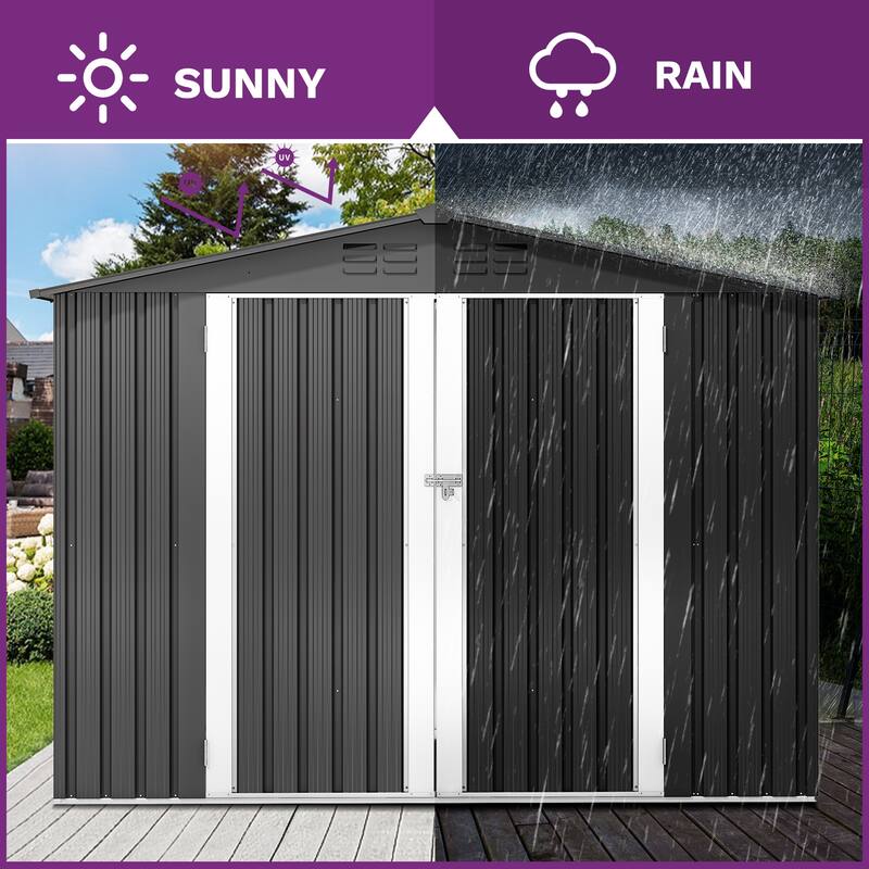 Steel Outdoor Storage Shed