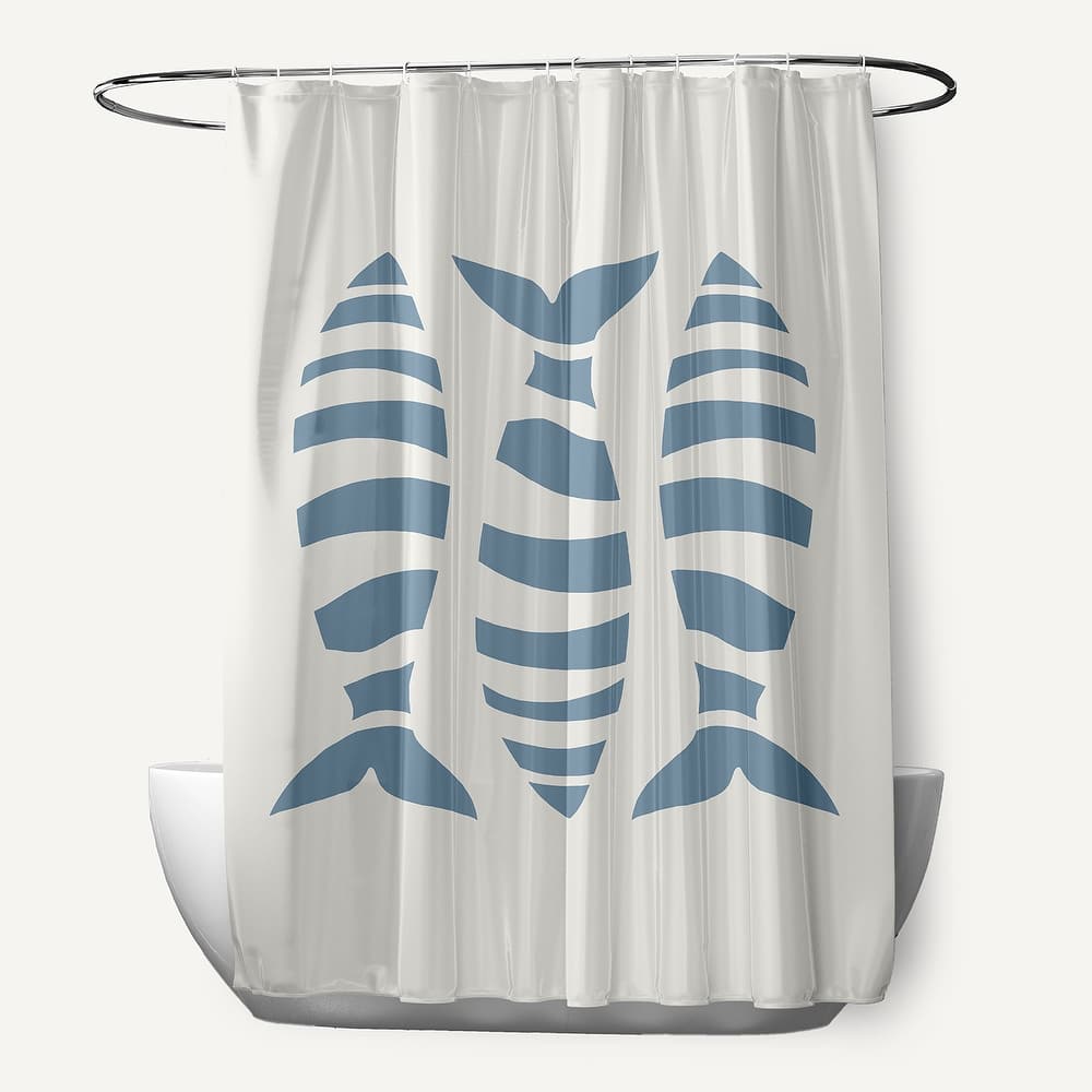 Puzzle Fish Shower Curtain