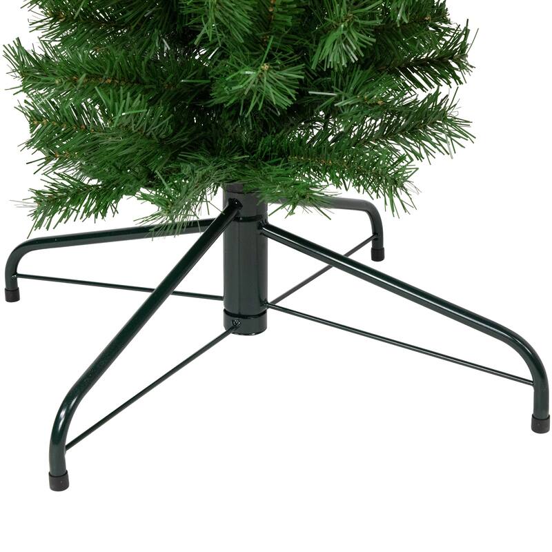 7' Artificial Pine Christmas Cross Unlit