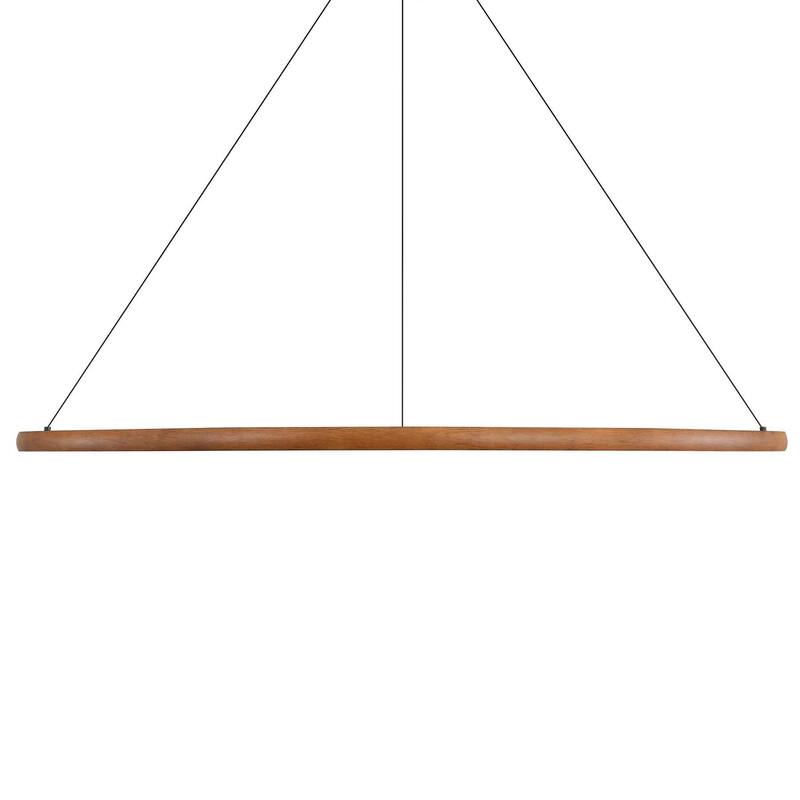 Golden Lighting 5460-59 Veritas 59" Wide Ring Chandelier - Driftwood