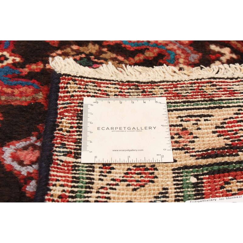 ECARPETGALLERY Hand-knotted Andelz Black Wool Rug - 3'2 x 10'2