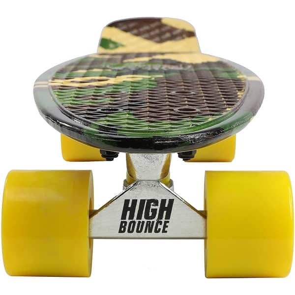 High Bounce Skateboards Complete 22 Inch Skateboard for Kids Girls Boys