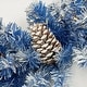 preview thumbnail 4 of 9, Pre-lit Xmas Tree Artificial Christmas 4-Piece Set,Garland, Wreath and Set of 2 Entrance Trees X-mas with LED Lights