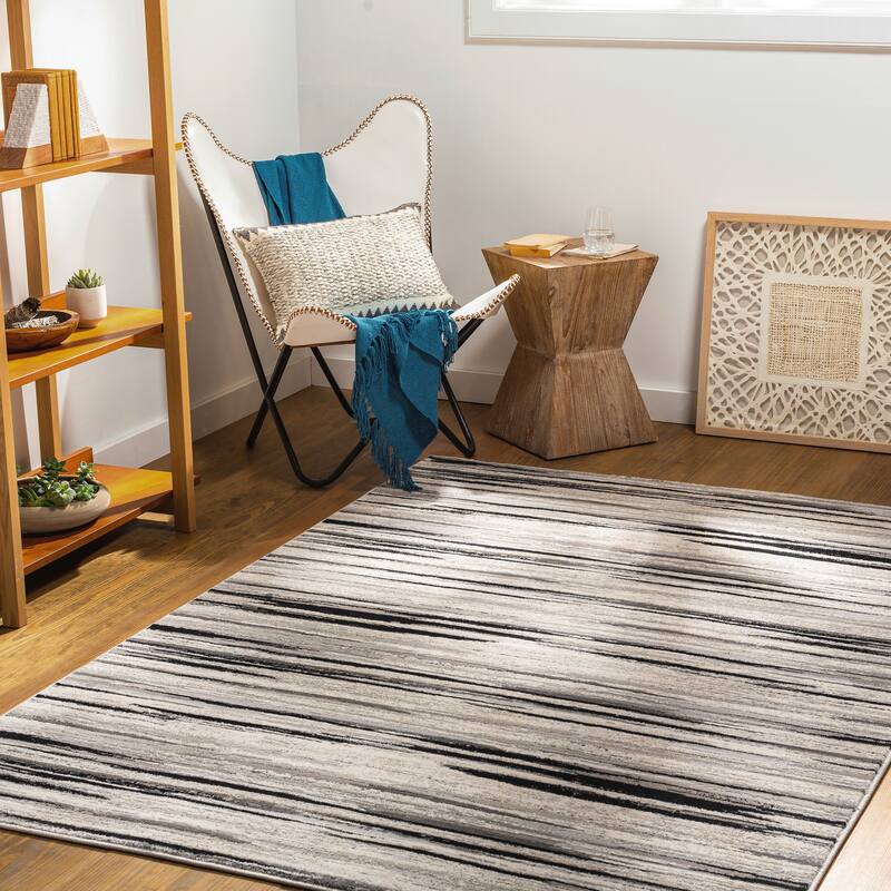 Artistic Weavers Swifte Modern Area Rug - 4' 3" x 5' 11" - Grey