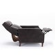 preview thumbnail 11 of 44, Brooklyn Faux Leather Push Back Recliner by Greyson Living