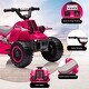 preview thumbnail 13 of 28, 6V Electric ATV Ride-On Toy for Toddlers with LED Headlights