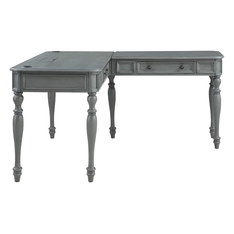 Country Meadows L-Shaped Desk