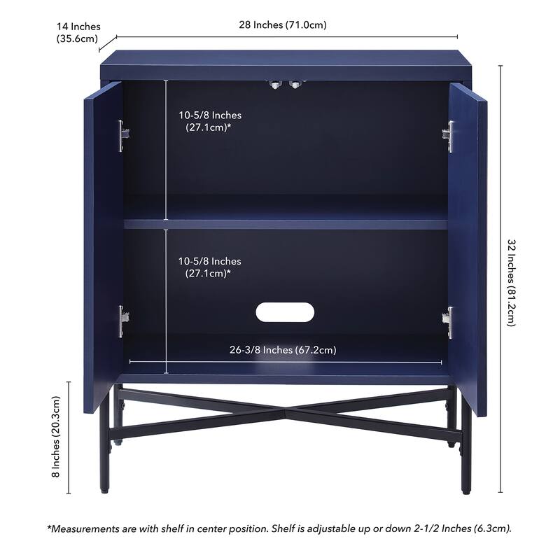 Brighton 28" Wide Rectangular Accent Cabinet - 28" Wide