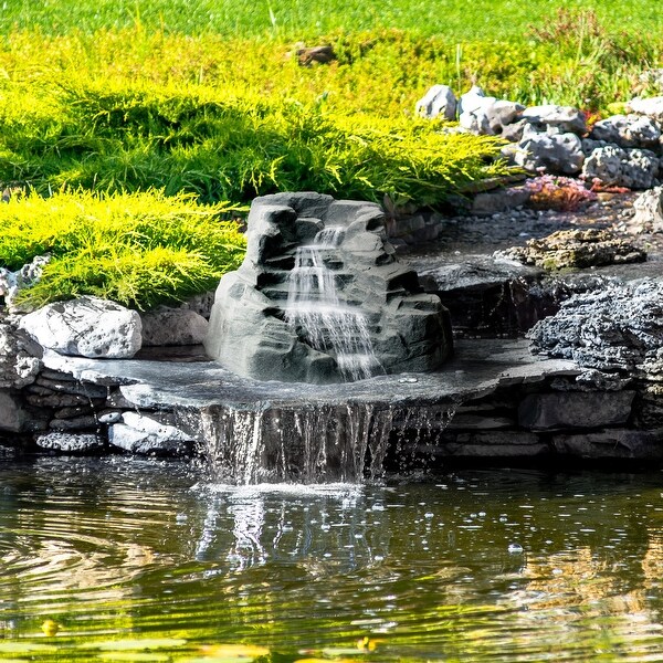 Algreen ALG91959 Tranquility Outdoor Preformed Water Garden Pond