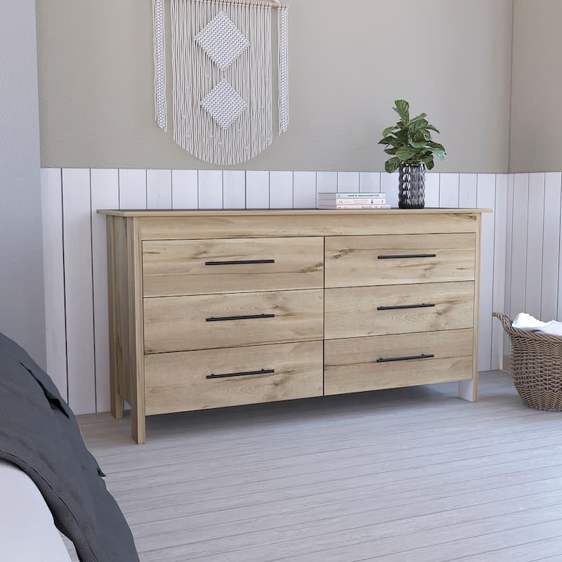 Southington 6-Drawer Rectangle Dresser