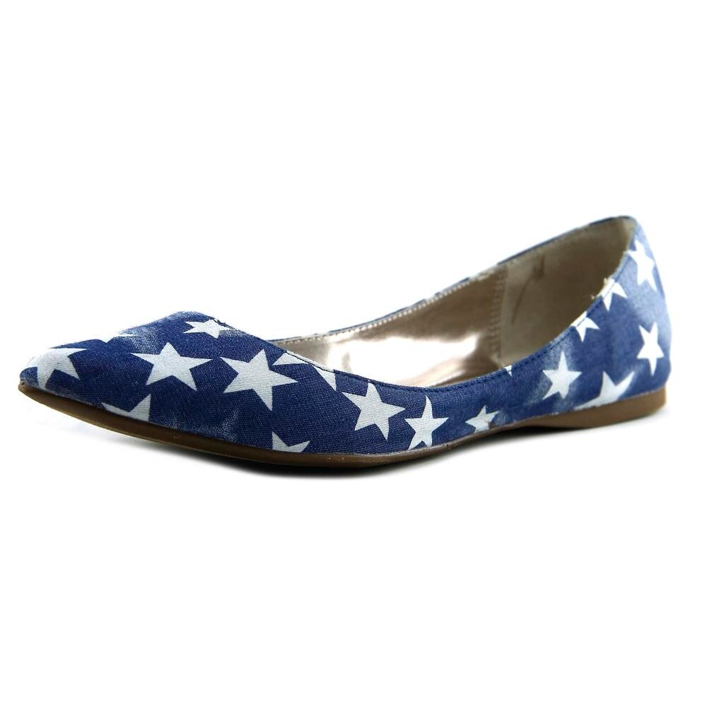 steve madden blue flats
