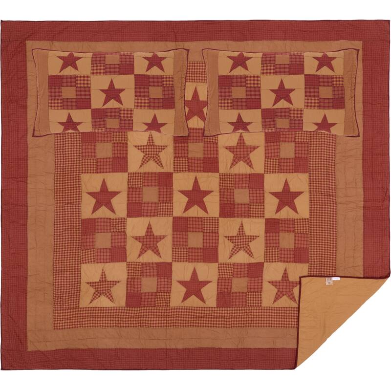 Ninepatch Star Quilt Set