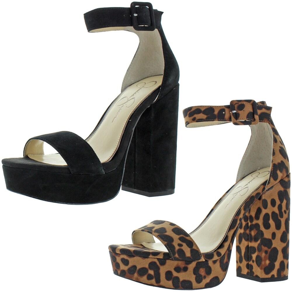 jessica simpson caiya block heel