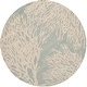 preview thumbnail 23 of 63, SAFAVIEH Handmade Bella Lular Modern Floral Wool Rug 7' Round - Grey/Ivory - Round
